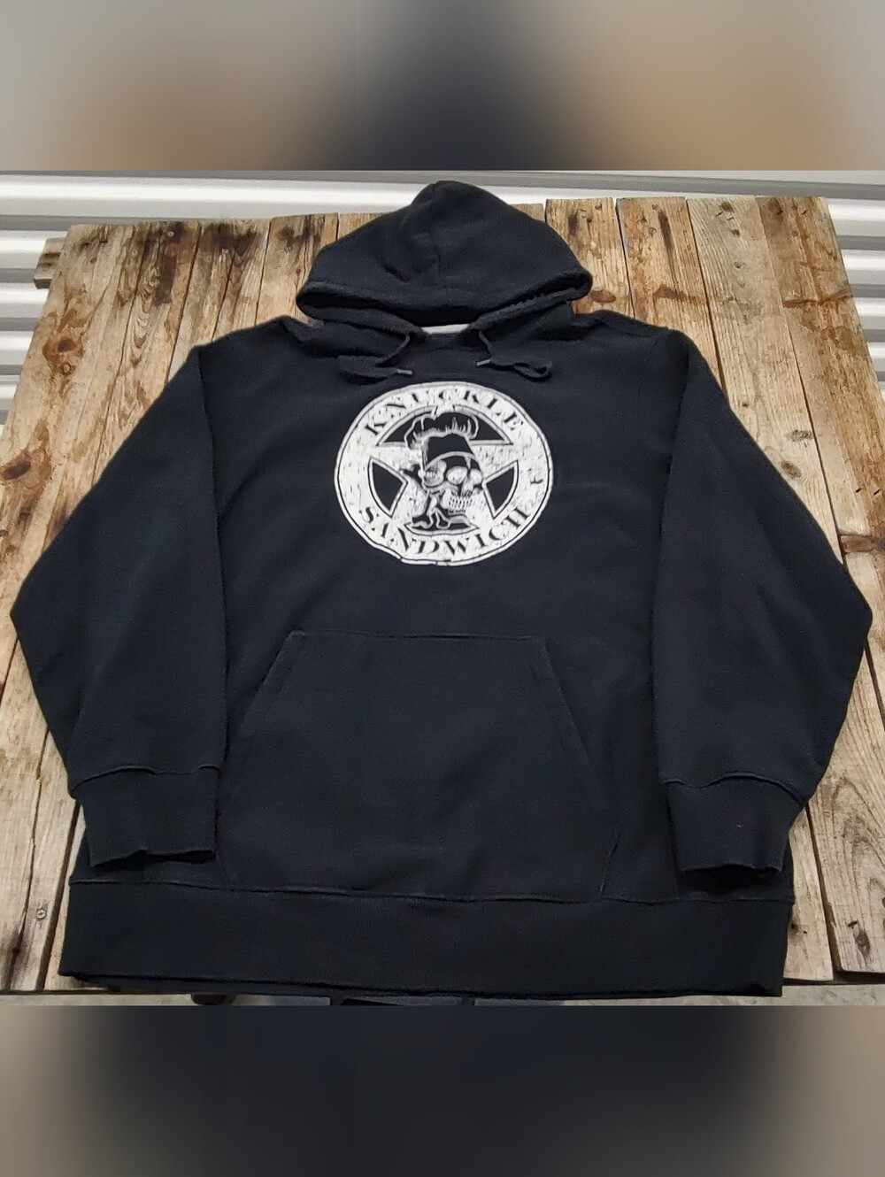 2000's "Knuckle Sandwich" ASSAF Heavy Hoodie men's Size 2XL